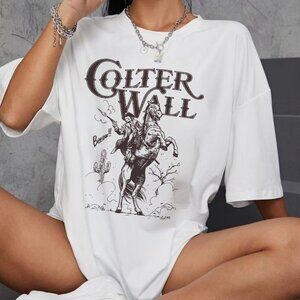 Colter Concert 2024 Tour Shirt, Western Vintage 90s Country Music Tee 73